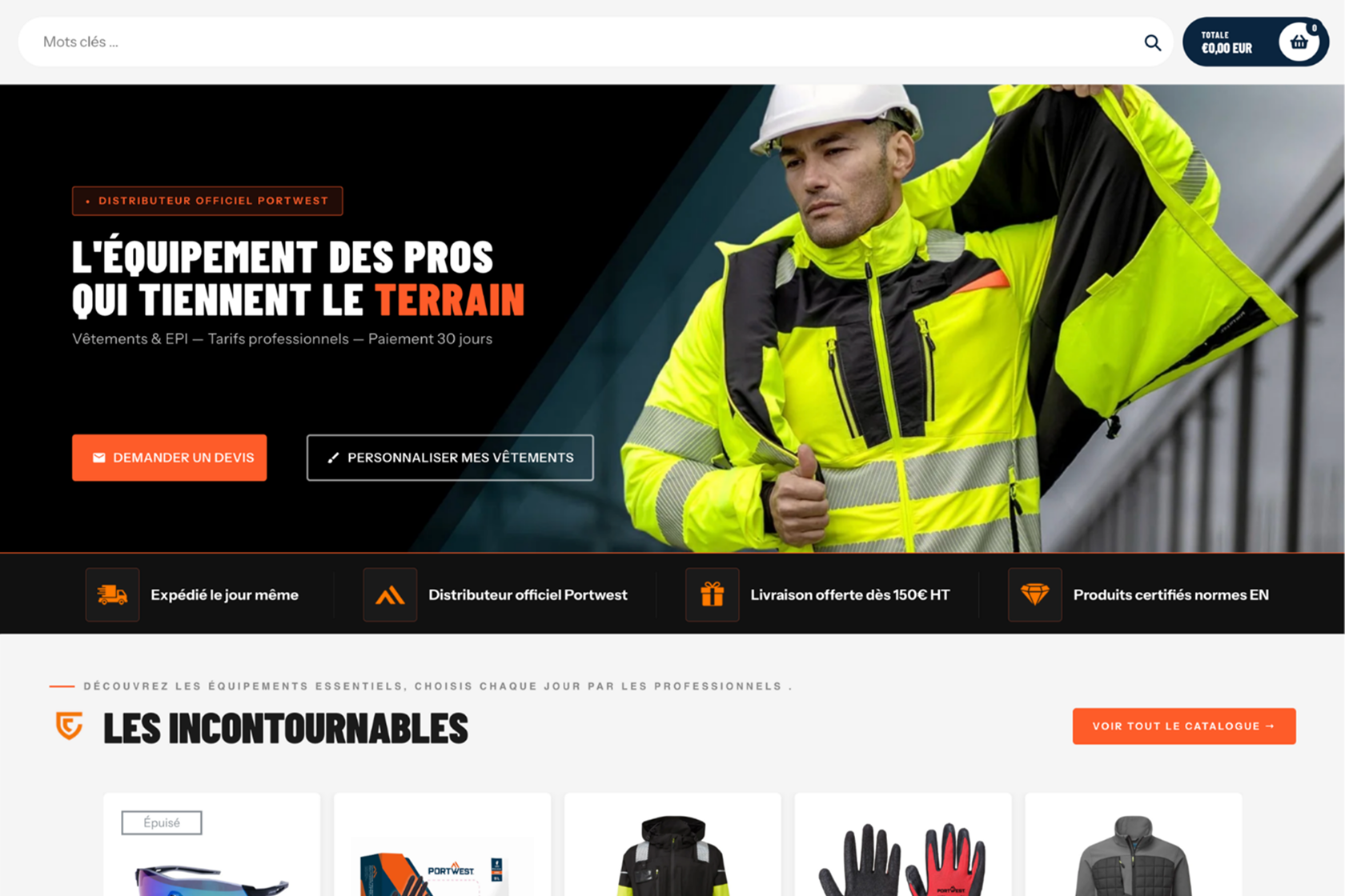 Boutique EPI Portwest